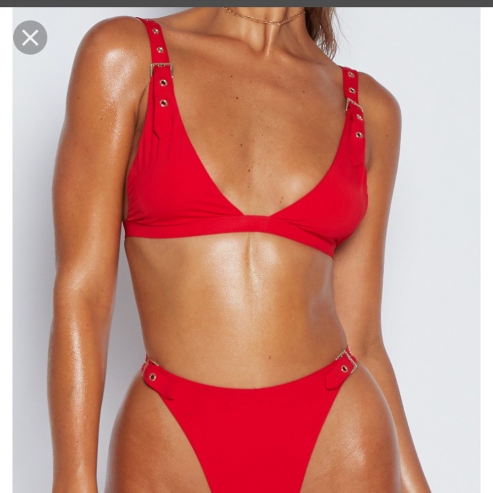 NWOT Meshki two piece swim